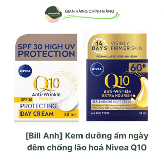 [Bill Anh] Kem dưỡng ẩm ngày đêm chống lão hoá Nivea Q10 50ml
