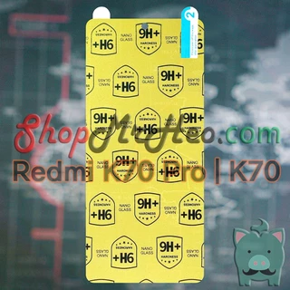 Dán Cường Lực Nano Dẻo Redmi K70 Pro | Redmi K70 | Redmi K70E (Trong Và Nhám)