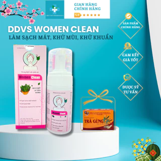 Dung Dịch Vệ Sinh Phụ Nữ Women Clean lọ xịt bọt 100ML - Sạch mát và kháng khuẩn