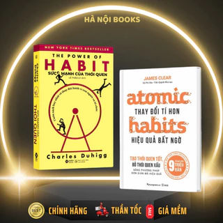 Sách Atomic Habits: Thay Đổi Tí Hon Hiệu Quả Bất Ngờ (Phương Nam) - The Power of Habit: Sức Mạnh Của Thói Quen Lẻ/Combo