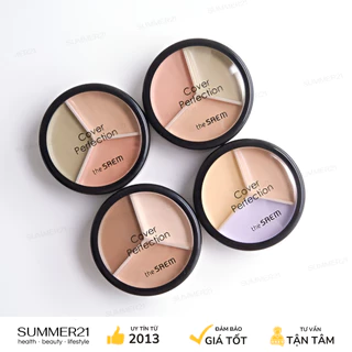 Che khuyết điểm THE SAEM COVER PERFECTION TRIPLE POT CONCEALER