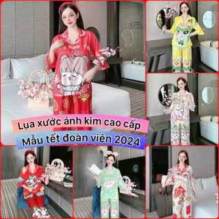 pijama tay lững thiết kế mới siêu hot, đồ bộ mặc nhà hot nhất hiện nay, giá rẻ tận xưởng 5ce