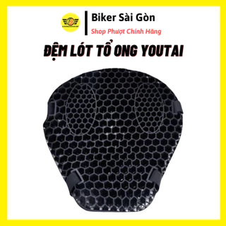 Đệm Lót Yên Xe Máy Tổ Ong 3D Giảm Áp Lực Thoáng Khí Youtai - Biker Sài Gòn