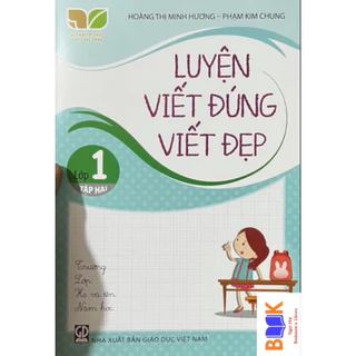 Sách - Luyện Viết Đúng Viết Đẹp Lớp 1(bộ sách Kết nối tri thức với cuộc sống)