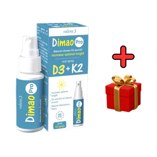 Dimao Pro vitamin d3 k2 tăng chiều cao cho trẻ nhập khẩu Châu Âu