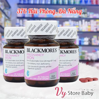 Sắt Bà Bầu [Úc] Blackmores Iron for woman - lọ 30 viên - Mẫu mới 2024