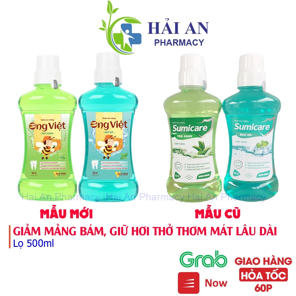 Nước xúc miệng trà xanh Sumicare