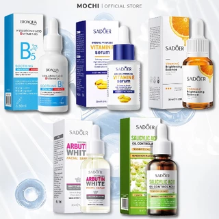 Serum Tinh Chất Vitamin B5 E C Trắng Da Giảm Mụn Trẻ Hóa Dưỡng Ẩm Phục Hồi Và Căng Mướt Da 30ML MOCHI SHOP