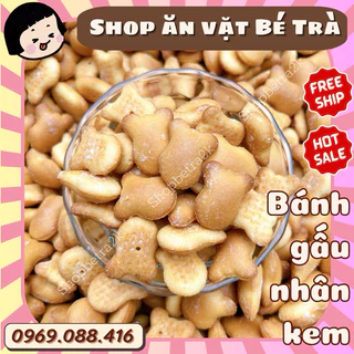 Bánh gấu nhân kem Thiên Hồng |500gr|