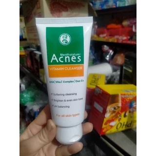 Sữa Rửa Mặt Acnes 100g, ngăn ngừa mụn, làm sạch, sáng da, mờ sẹo thâm