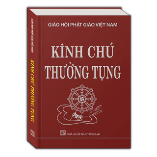 Sách - Kinh chú thường tụng - bìa cứng