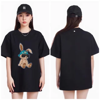 [VẢI 250 GSM] Áo Thun NY Thỏ Rabbit Đội Mũ Form Unisex Unim Store 100% Cotton Cao Cấp Hottrend - AP13