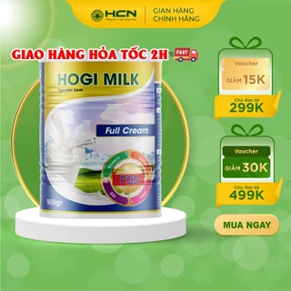 1 Thùng 10 Hộp Sữa Béo Nguyên Kem HOGI Milk 900g Hỗ Trợ Trao Đổi Chât Và Tăng Cân An Toàn