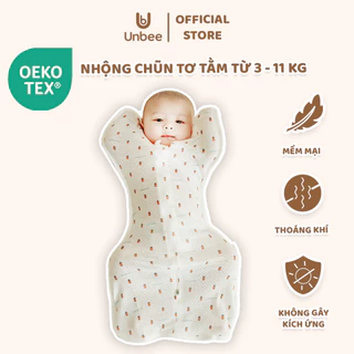 Nhộng Chũn Tơ Tằm Thông Hơi Unbee cho bé từ 0-9 tháng