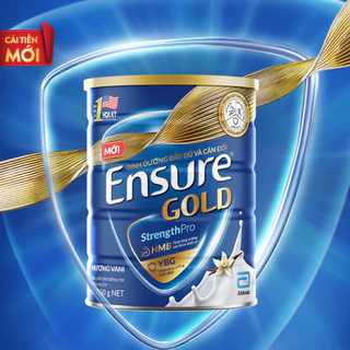 Combo 2 Sữa bột Ensure Gold Abbott hương vani (HMB) 850g/800g/lon