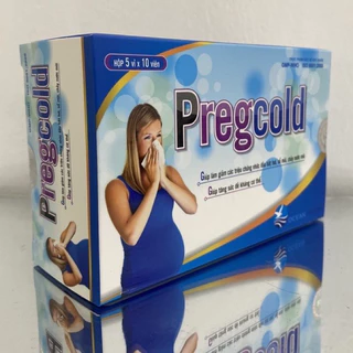 Pregcold hỗ trợ cảm cúm cho bầu mang thai khi sổ mũi,ho cảm cúm