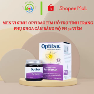 Men vi sinh Orihiro phụ khoa vitaflora 20 tỷ lợi khuẩn an toàn cho mẹ bầu bú 30 viên