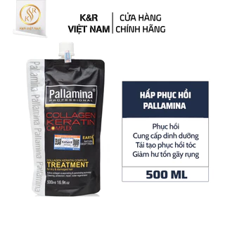 Hấp phục hồi Pallamina–Phục hồi, Cung cấp dinh dưỡng–Tái tạo phục hồi tóc hư tổn gãy rụng