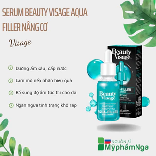 Serum Beauty Visage Aqua Filler nâng cơ, giảm nếp nhăn, đều màu da 30ml