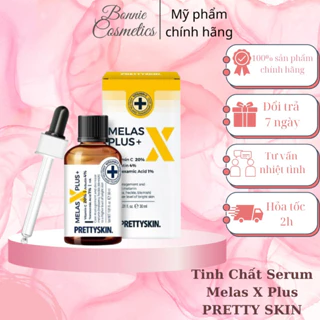 [Mã COSBAUH3 giảm 8% đơn 300K] Tinh Chất Serum Melas X Plus PRETTY SKIN, Dưỡng Trắng, Mờ Thâm Nám - 30ml