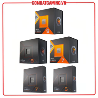 Bộ Vi Xử Lý CPU AMD Ryzen 5 7600X Ryzen 7 7700X 7800X3D Ryzen 9 7900X 7900X3D 7950X 7950X3D Hàng Chính Hãng