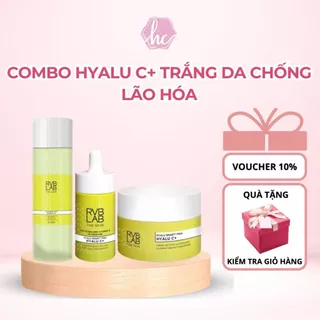 Combo Hyalu C+ Trắng Da, Sáng Da, Căng Bóng, Chống Lão Hóa Cải Thiện Làn Da Lên Tới 95%