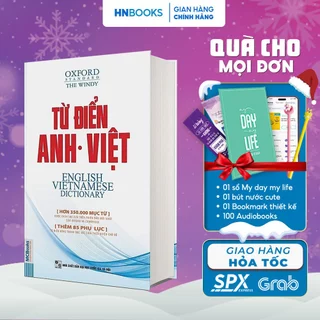 Sách Từ Điển Anh Việt Phiên Bản Bìa Mềm Màu Trắng Giải Nghĩa Đầy Đủ Ví Dụ Phong Phú Oxford Mcbooks 320000 Từ Vựng