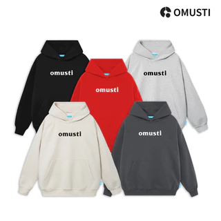 Áo Hoodie Nỉ Bông 100% Cotton Local Brand Unisex Nỉ Bông Omusti Basic