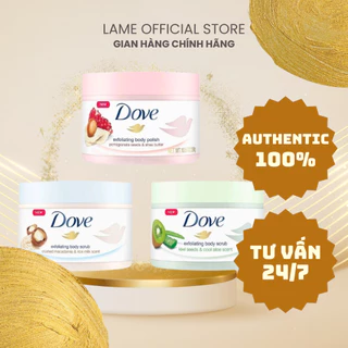 Tẩy Da Chết Body Dove Đức 225ml Tẩy tế bào chết toàn thân DOVE Exfoliating Body - LAMELAND