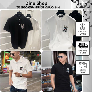 Áo Polo Nam ICON In Hình Siêu Đẹp - Áo Polo Nam Chất Cotton Đi Học Đi Chơi Lịch Lãm