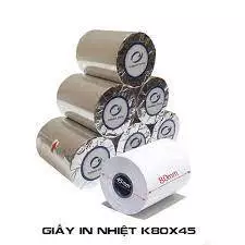 Giấy In Bill K80x45 - Giấy In Nhiệt K80 Đường Kính 45mm - Pos Ocha