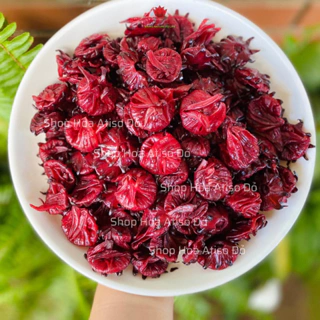 Mứt atiso đỏ ít ngọt siêu giòn (hibiscus, hoa hồng, bụp giấm) - Hàng Việt Nam