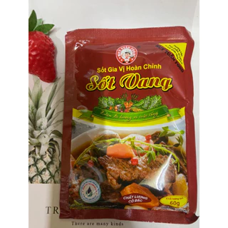 XỐT GIA VỊ HOÀN CHỈNH SỐT VANG- Huy Tuấn food gói 60g