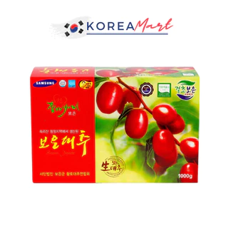 Táo Đỏ Hàn Quốc Sấy Khô Giàu Dinh Dưỡng Hộp 1Kg PD Korea Mart 70031