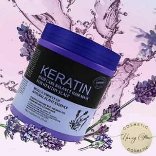 Kem ủ tóc ,hấp tóc Keratin Collagen 1000ml Lavender
