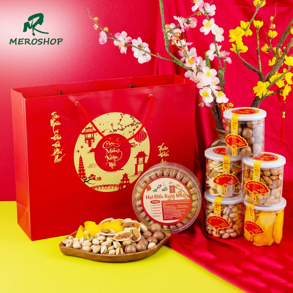 Sét quà tết hạt dinh dưỡng ngon