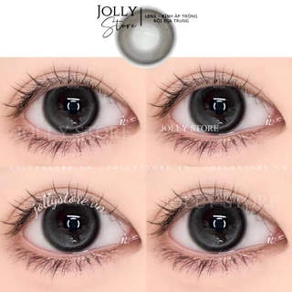 Lens LUNA EYES - Kính áp tròng 410 Black giãn vừa cận từ 0-6 độ JOLLY STORE