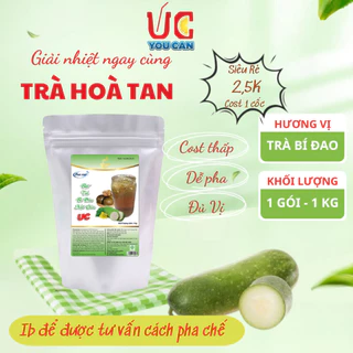 Trà Bí Đao Hạt Chia UC(1 gói 1kg) Hàng Công Ty, Thơm Ngon, Chuẩn Vị, Dễ Pha, Nước Uống Giải Khát