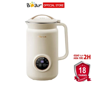 Máy làm sữa hạt 1L Bear DJJ-D06W5, 9 chức năng, xay nấu sữa hạt, xay sinh tố đa năng–Hàng chính hãng