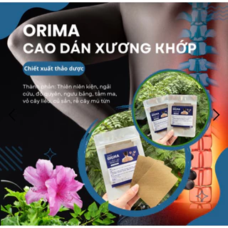 CAO DÁN THẢO DƯỢC GIẢM ĐAU XƯƠNG KHỚP ORIMA