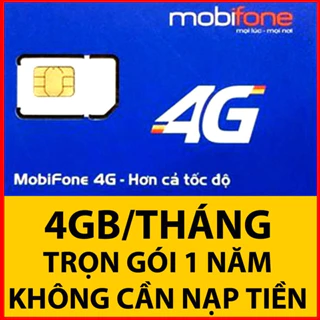 Sim 4G Mobifone MDT350 MDT250A Sử dụng trọn gói 12 tháng Mua về có mạng dùng luôn không cần đăng kí hàng tháng