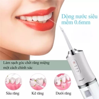 Máy Tăm Nước Cầm Tay Du Lịch Oral Irrigator 6886A Bản Giới Hạn .ĐTLV