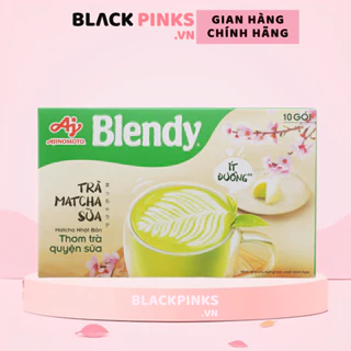 Trà sữa Royal Blendy / Trà matcha sữa Blendy ít đường  / Trà đào cam sả Blendy / Trà vải hoa hồng Blend