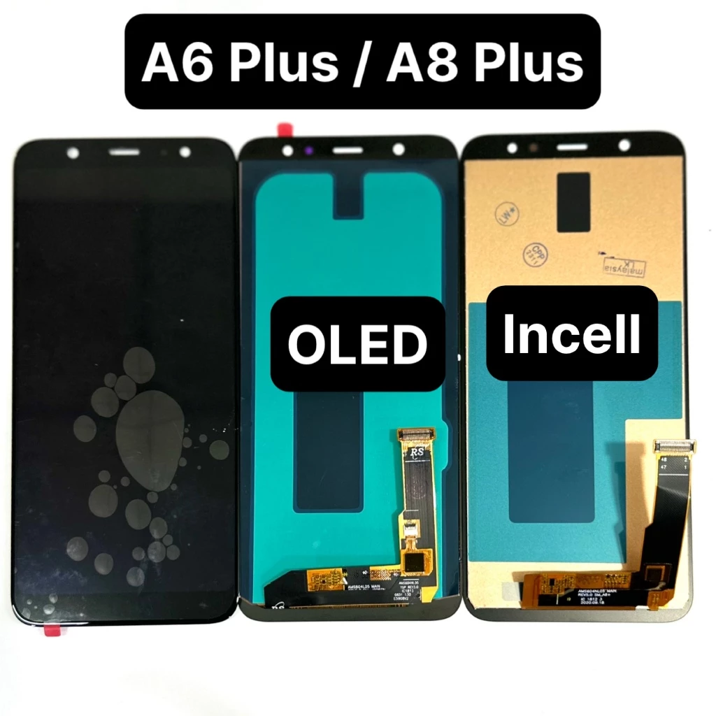 Màn hình Samsung A6 plus / J8 Plus / A605 / J805 (Oled, Incell) Đen