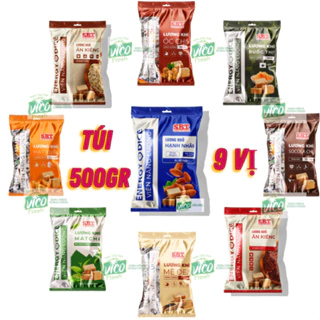 [BÁN RẺ NHẤT SHOPEE]- TÚI 500G Lương khô mini SBT 9 vị Bổ sung Năng lượng (Ăn kiêng, ăn vặt, bữa sáng, bữa phụ,. .)