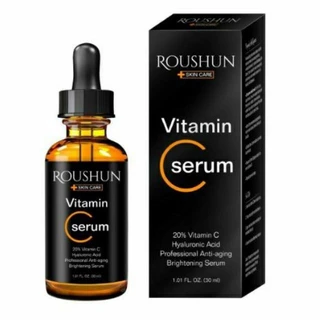 💖CHÍNH HÃNG💖 Serum Vitamin C Siêu Dưỡng Trắng Roushun Hết Nhăn Giảm Mụn Trẻ Hóa Da Giảm Thâm Nám Tàn Nhang