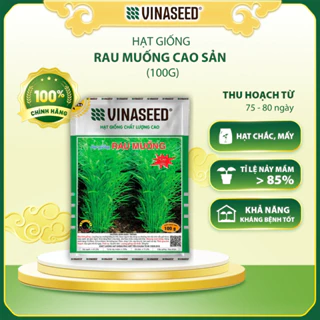 Hạt Giống Rau Muống Cao Sản Vinaseed túi 100g - Cho ra sản lượng cao