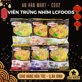 Viên thả lẩu bánh bao trứng nhím,trứng tôm, trứng cá Lacusina gói 500g