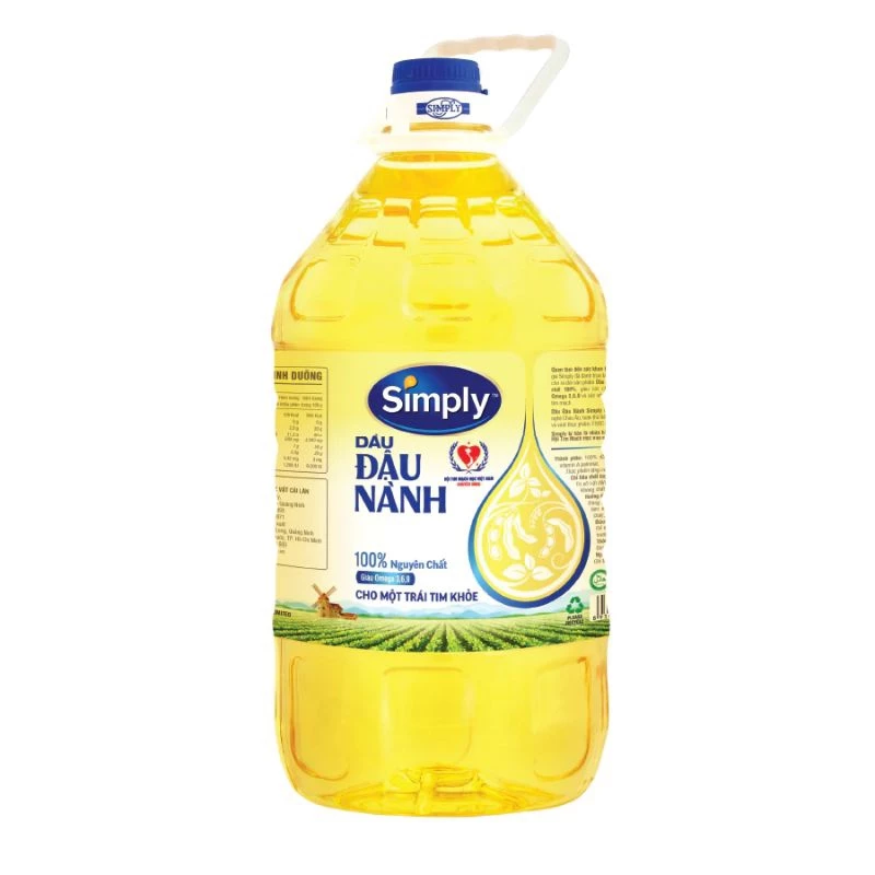 Dầu ăn Đậu nành Simply bình 5lít