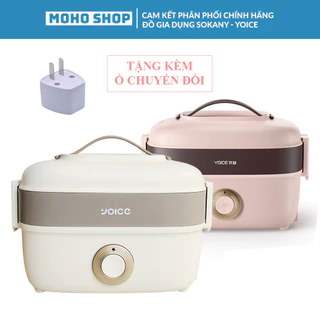 Hộp cơm cắm điện YOICE Y-FH13A dung tích 2L, 2 tầng 4 ngăn, nấu chín, hâm nóng, giữ nhiệt cho thức ăn. BẢO HÀNH 12 THÁNG